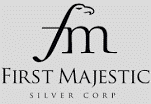 A logo of the first majestic silver corp.