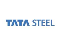 A tata steel logo is shown.